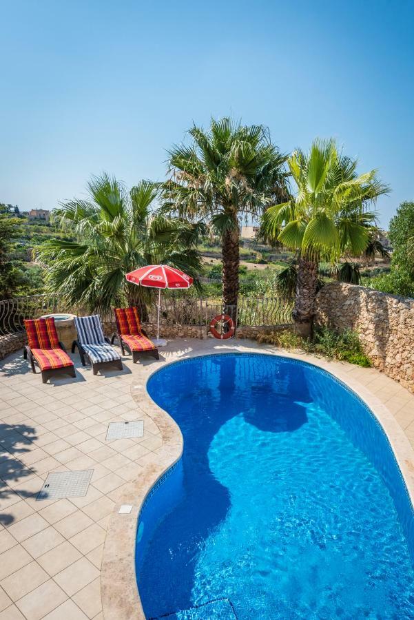 Sunset - Holiday Farmhouse With Large Private Pool In Island Of Gozo Надур Экстерьер фото