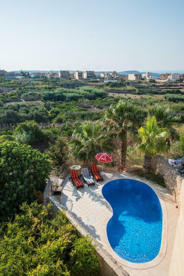 Sunset - Holiday Farmhouse With Large Private Pool In Island Of Gozo Надур Экстерьер фото